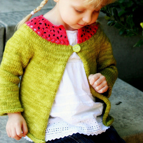 Watermelon Knitting Pattern - Never Not Knitting - Great Yarn Company